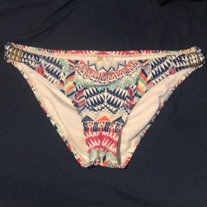 Patterned Bikini Bottoms